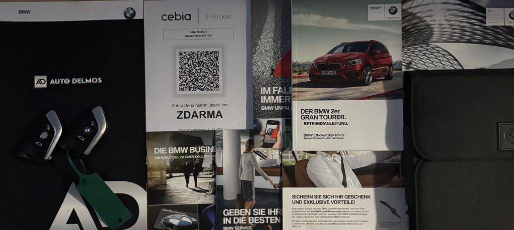 BMW 218 218d-110KW/2017/1MAJ-AT-SERVIS