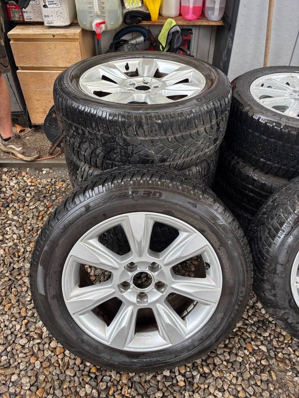Audi A6 originalní alu sada Audi 7,5Jx