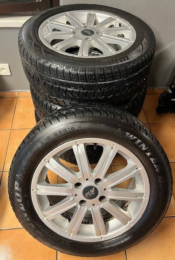 Peugeot 3008 sada zimních alu kol 7.0jx16h2